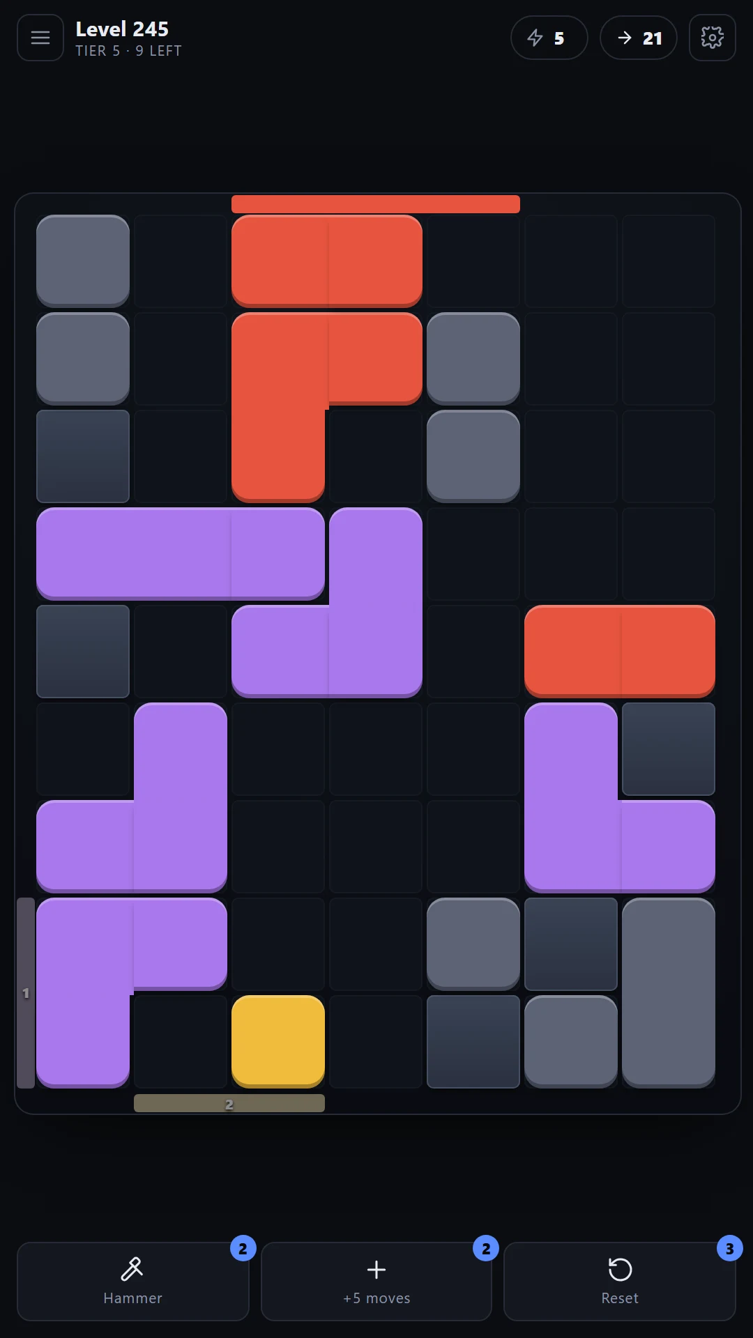 GRIDLOCK - Block Escape screenshot